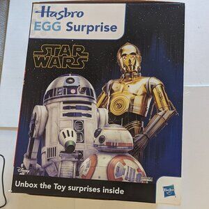 Huge Egg Surprise 6 Action Figures Comics Star Wars Last Jedi Hasbro Disney NWT